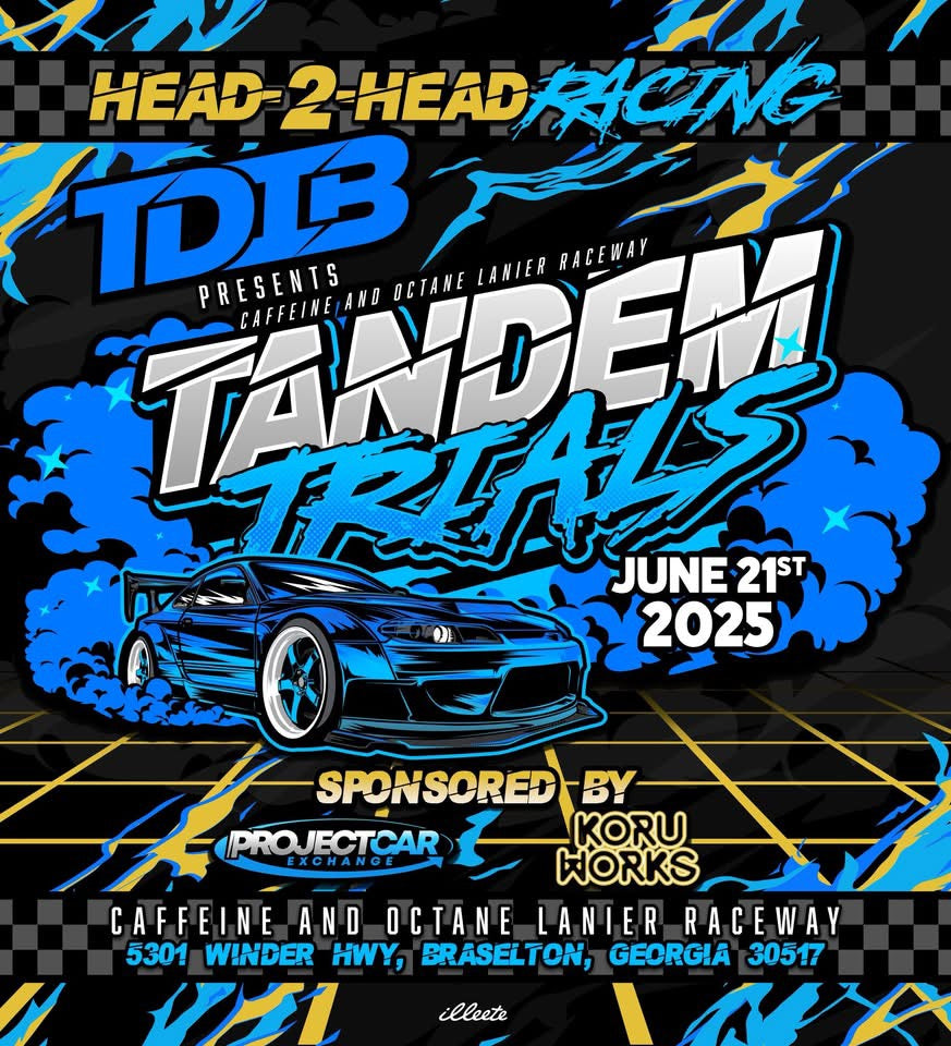 TANDEM-TRAILS presented by That Dude In Blue - Caffeine & Octane Lanier Raceway