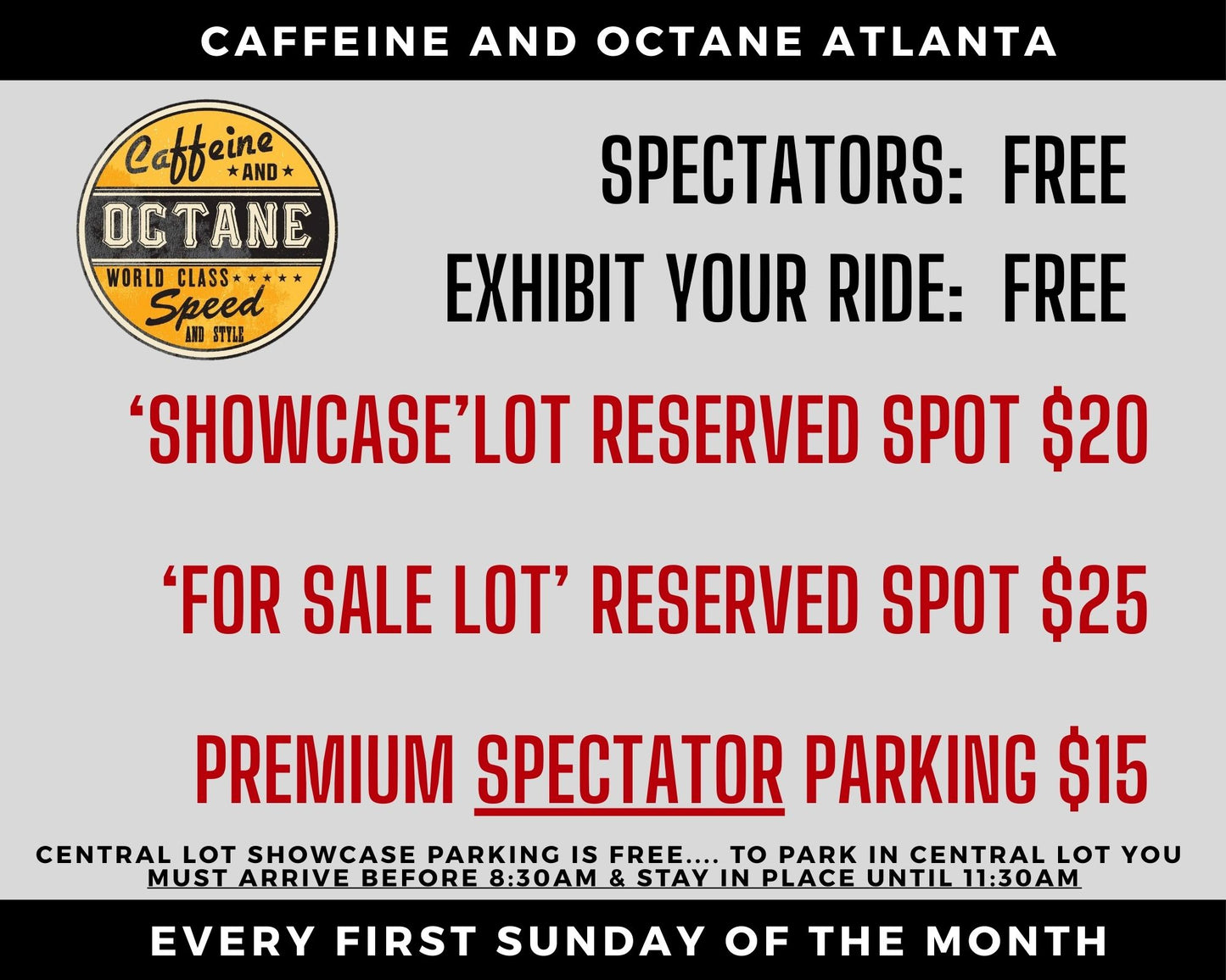 Caffeine and Octane Atlanta - Town Center at Cobb