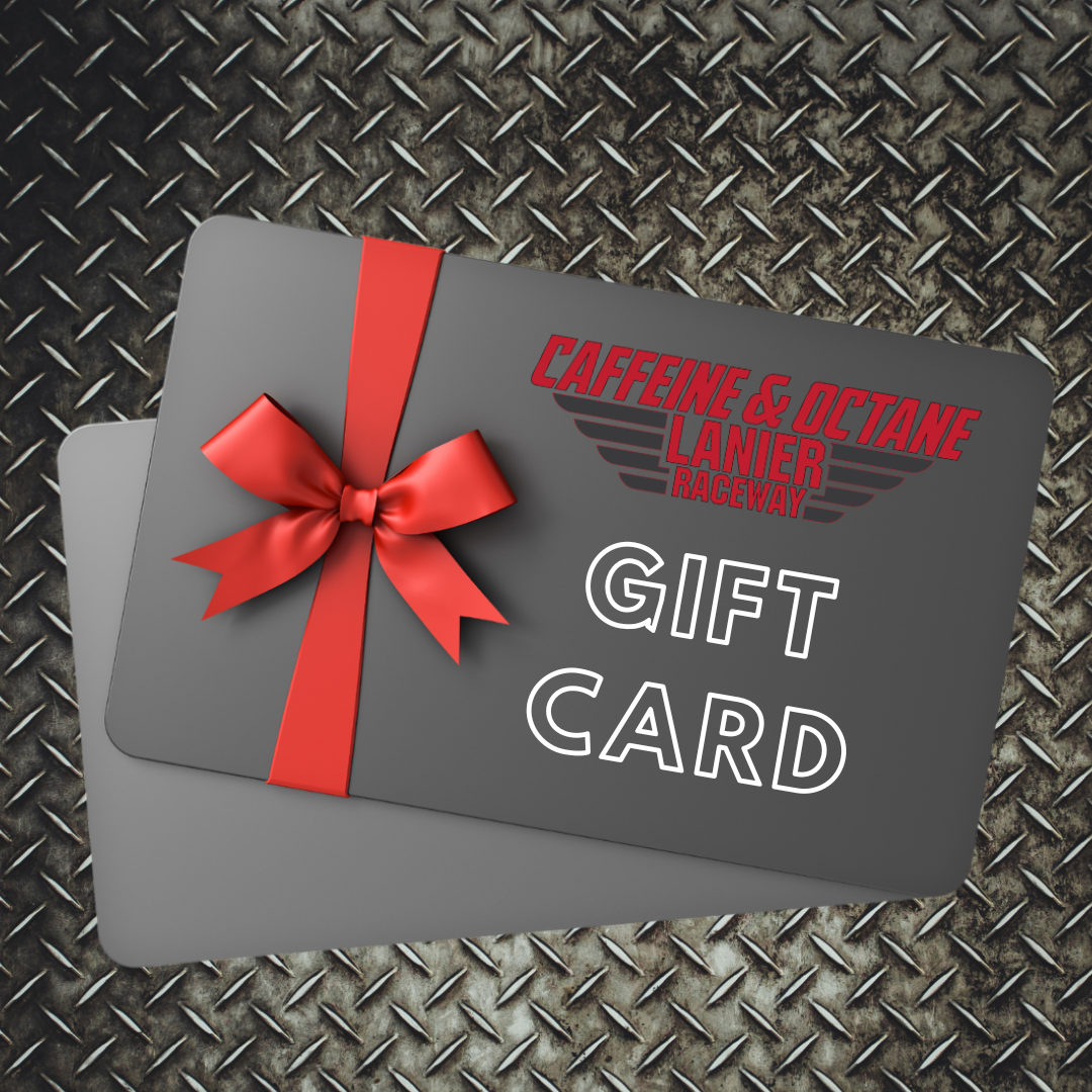 CAFFEINE AND OCTANE LANIER RACEWAY GIFT CARD