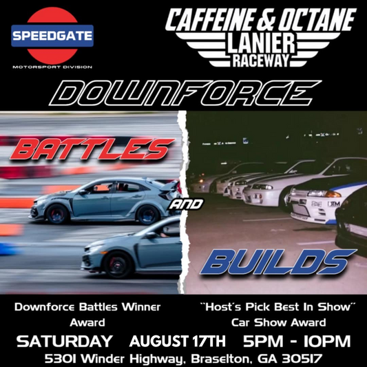 SPEEDGATE MOTORSPORTS NIGHT MEET - Caffeine and Octane Lanier Raceway
