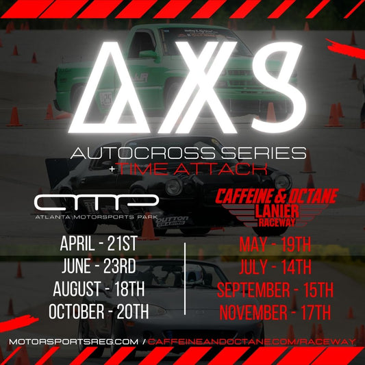 AXS Autocross Series & Time Attack - Caffeine & Octane Lanier Raceway