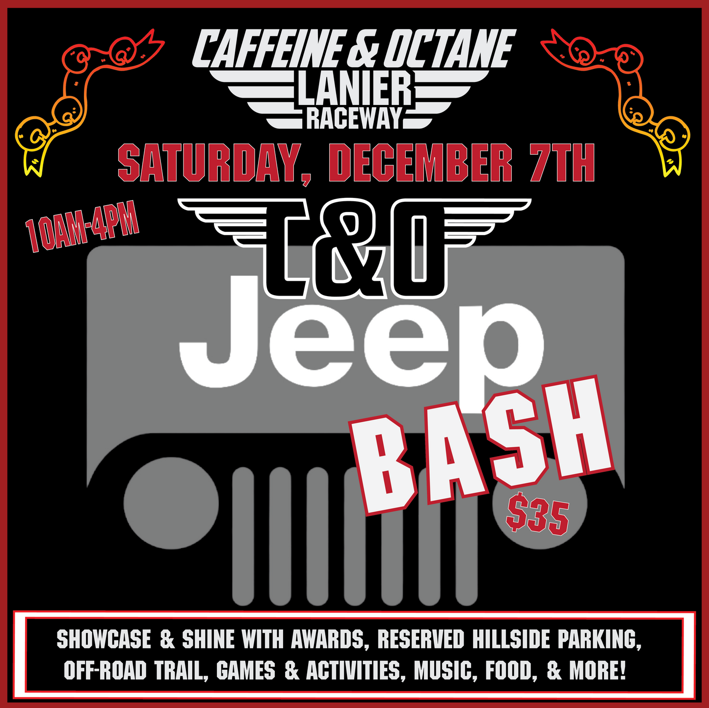 'C&O Jeep BASH' - Caffeine & Octane Lanier Raceway