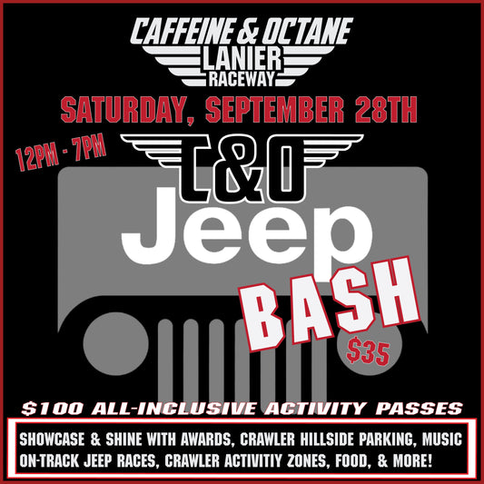 'C&O Jeep BASH' - Caffeine & Octane Lanier Raceway