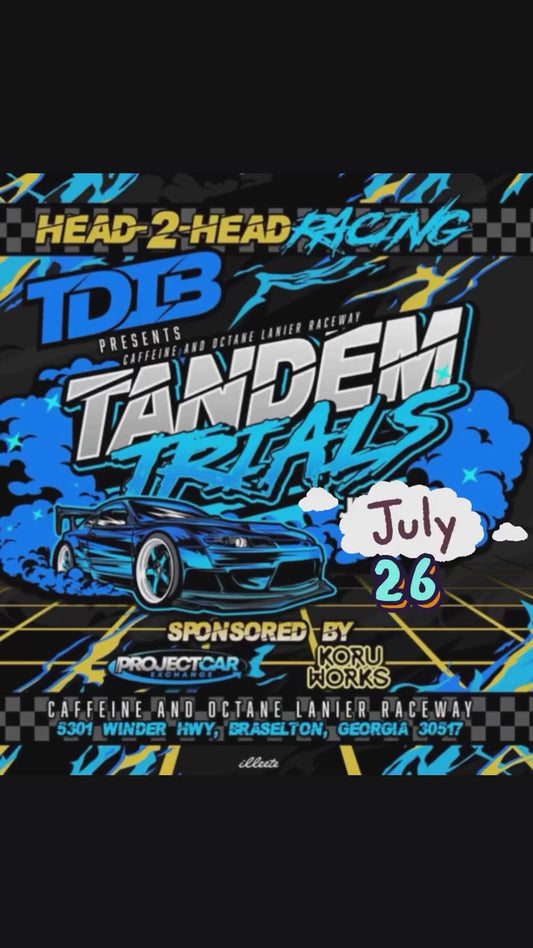 TANDEM-TRIALS presented by That Dude In Blue - Caffeine &amp; Octane Lanier Raceway