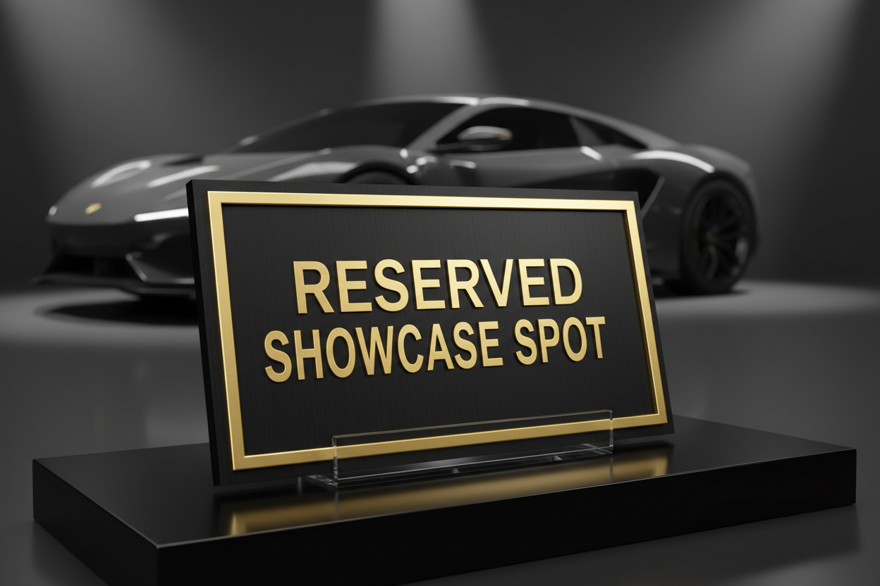 RESERVED SHOWCASE SPOT