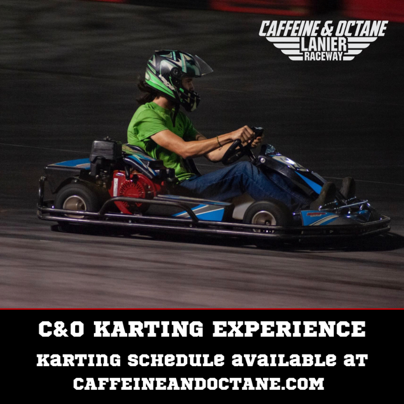 KARTING EXPERIENCE - Caffeine & Octane Lanier Raceway